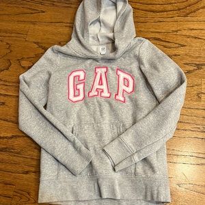 Girls size large GAP grey hoodie